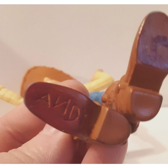McDonald's WOODY from Toy Story 6" Figure Disney Pixar w/Andy on Sole 2005 - Picture 6 of 7